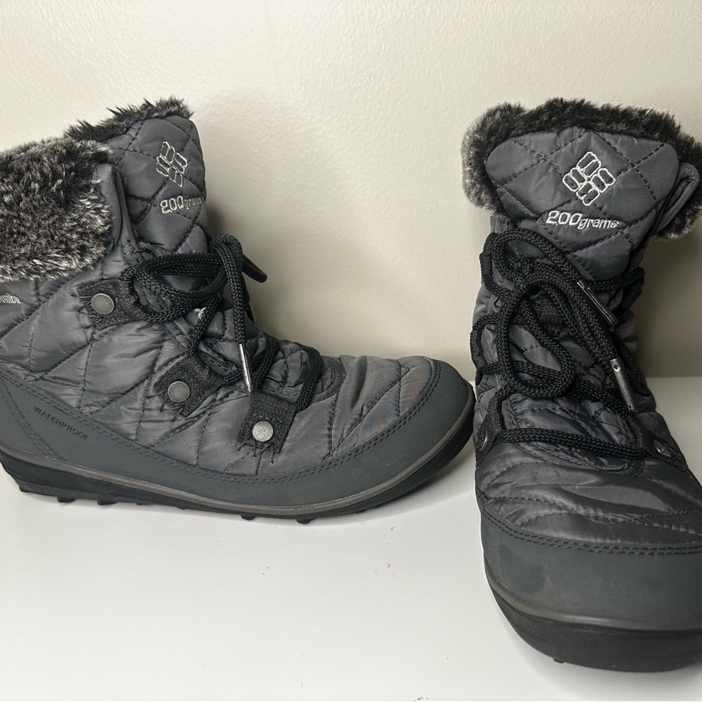 Columbia Women's Gray Winter Boots